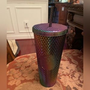 Starbucks oil slick tumbler